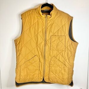 J.Crew Men’s Tan Vest - Size L